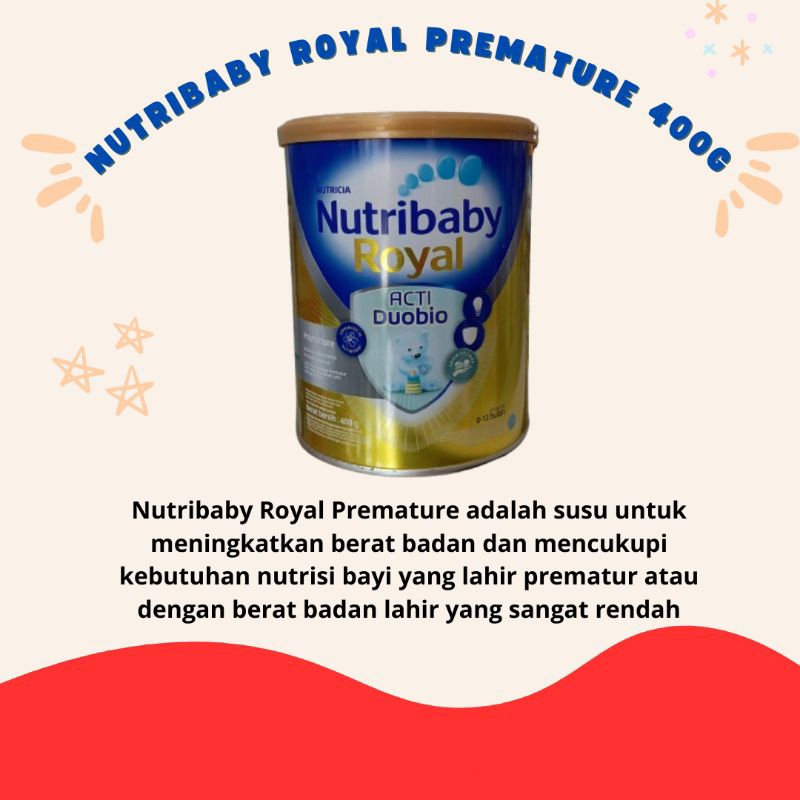 

NUTRIBABY ROYAL PREMATUR 400G