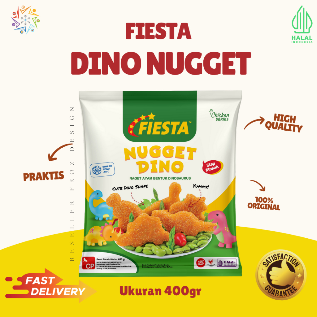 

Fiesta Nugget Dino 400 gram