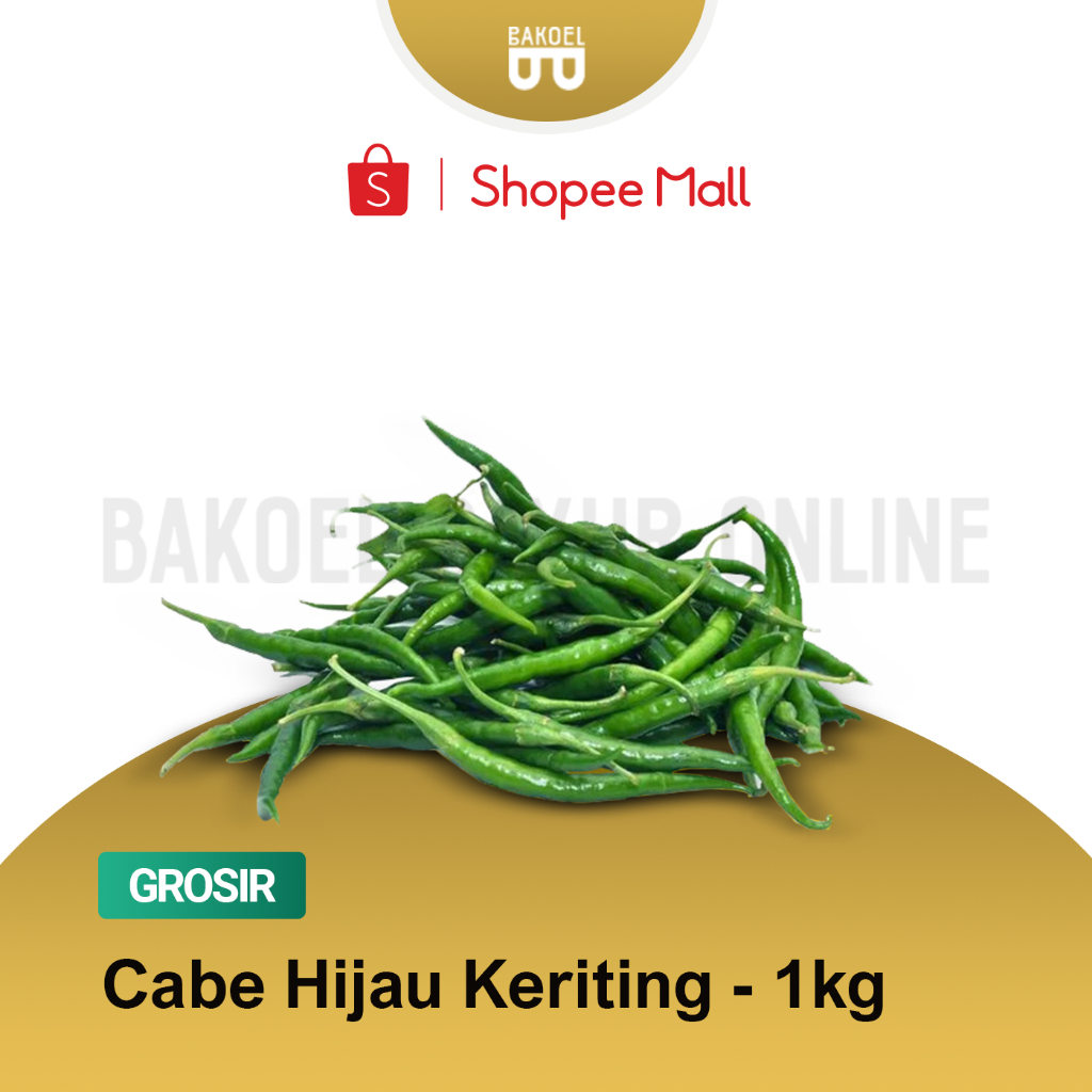 

Cabe Hijau Keriting - Grosir 1 Kg