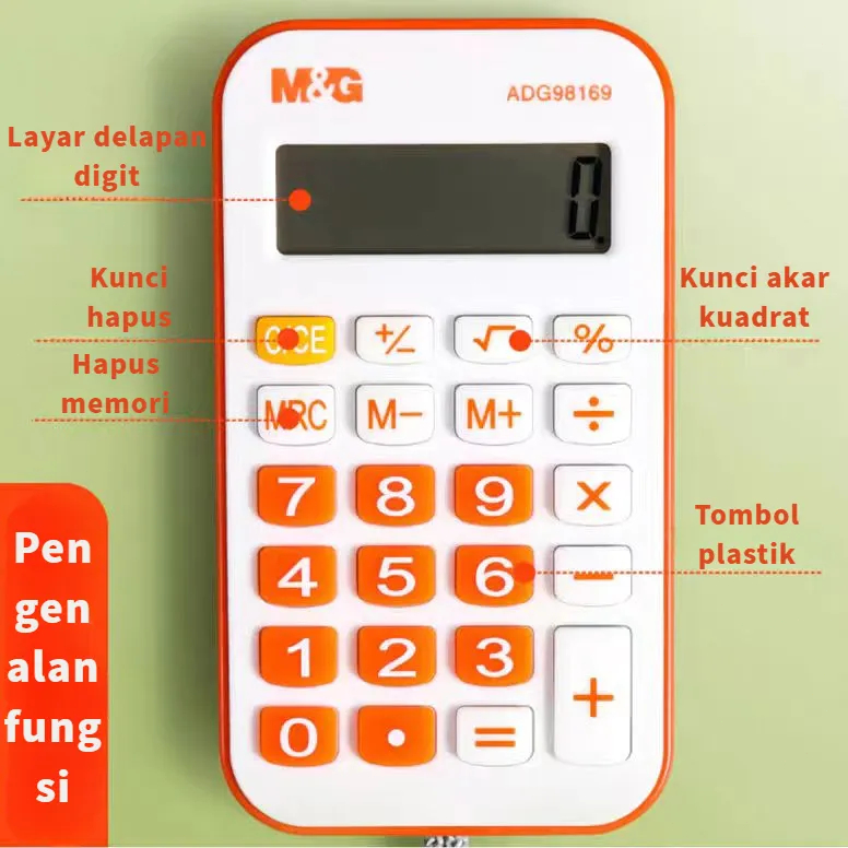 

Kalkulator kecil. Kalkulator mini yang lucu untuk ujian siswa. Kalkulator komputer portabel kecil. Tipis dan tanpa suara. Kalkulator komputer tanpa suara dan tanpa suara bahasa.