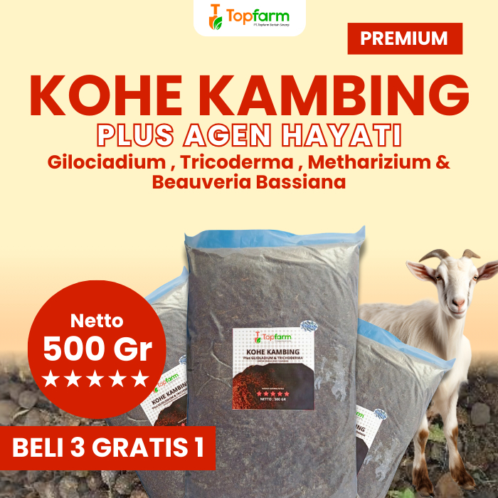 Pupuk Kohe Kambing Halus / Kohe Kambing Fermentasi / Kohe Kambing Murni / Kohe Kambing Halus Ferment