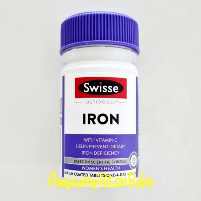 Swisse Ultiboost Iron 30 Tablets
