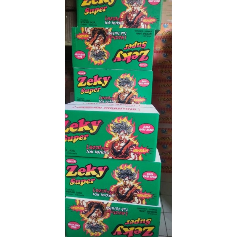 

SNACK CHIKI ZEKI SUPER JUMBO RASA KARI AYAM ISI 10 PCS
