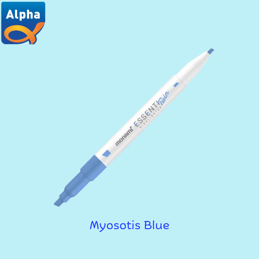 

[Monami] Essenti Twin Highlighter-Myosotis Blue