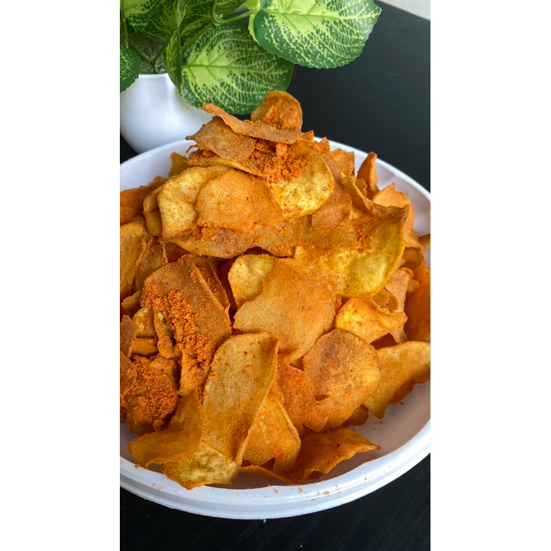 

KRIPIK UBI PEDES BALADO & MANIS Khas Rumahan