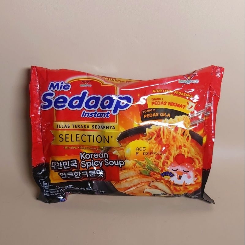 

Mie Sedaap Selection Korean Spicy Soup 77 g