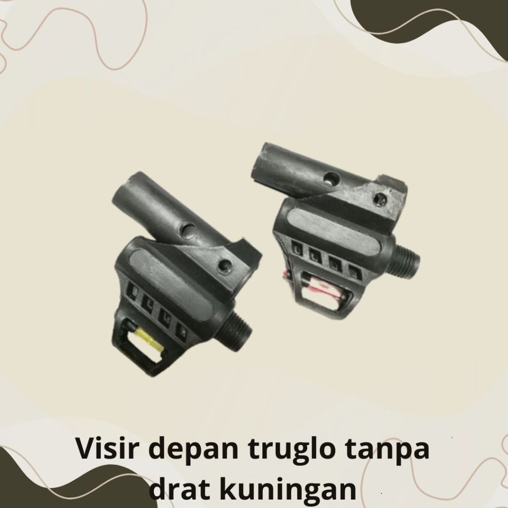 Tanpa drat kuningan Visir depan