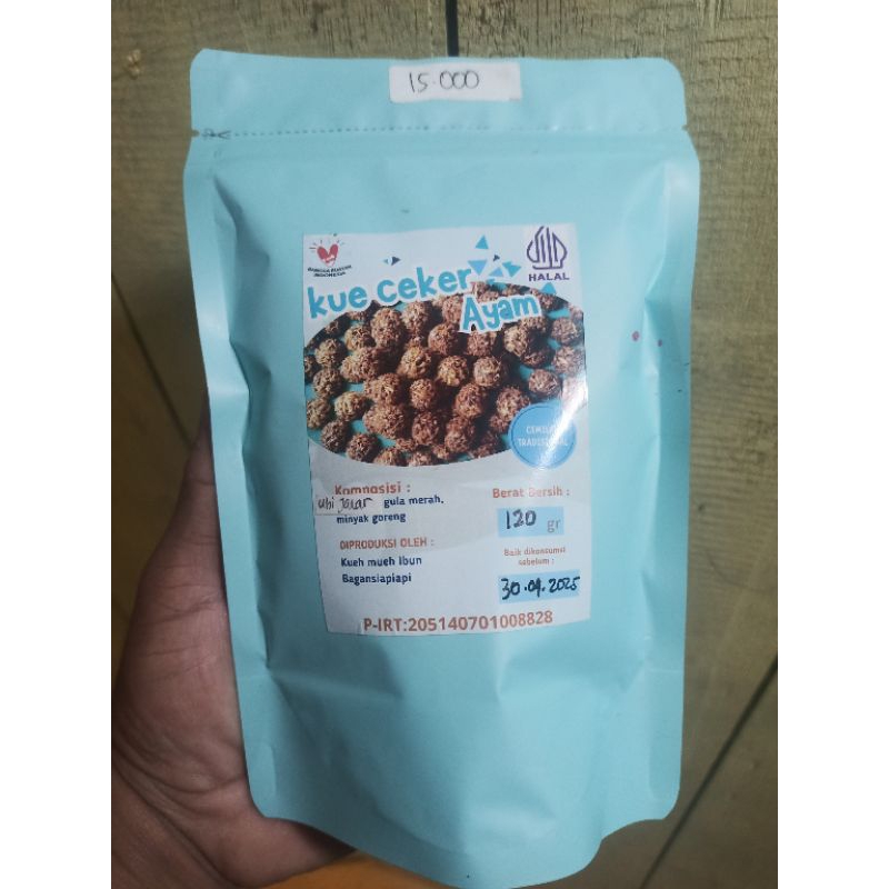 

Kue Ceker Ayam Keladi