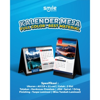 

KALENDER MEJA / KALENDER DUDUK PREMIUM + LAMINASI