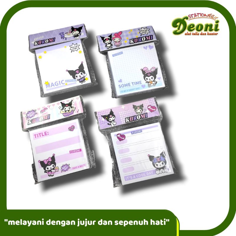 

Sticky Note Kuromi Series SG073