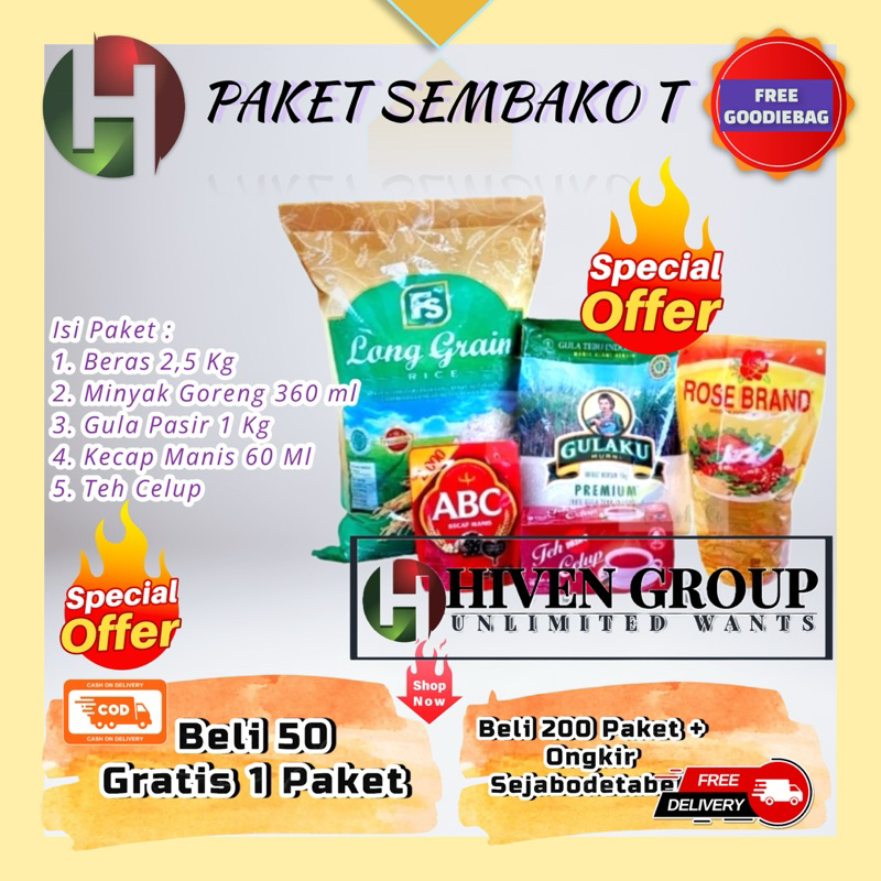 

PAKET SEMBAKO T