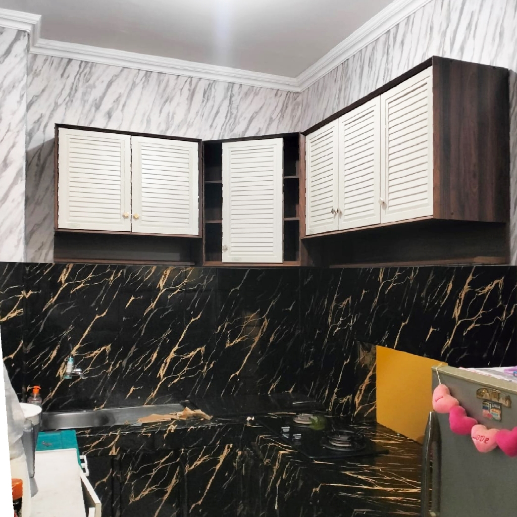 Lemari Dapur / Rak Gantung Dapur / Kitchen Set / Lemari Kitchen (Model L)