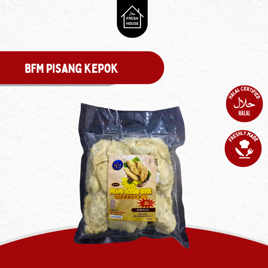 

BFM PISANG KEPOK KRISPY LEZAT / SNACK FROZEN