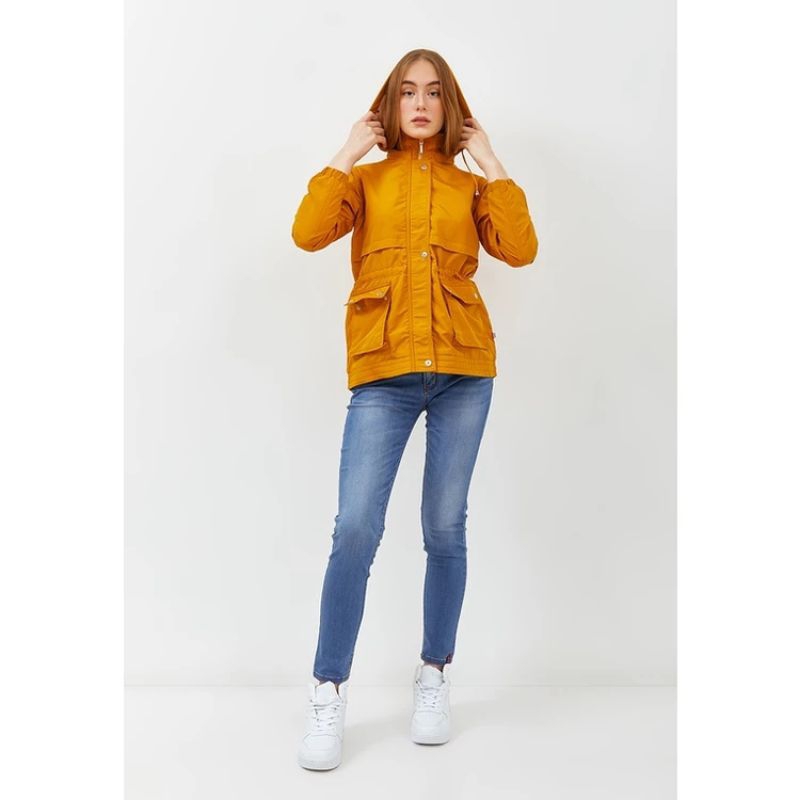 Jaket Wanita Ako Parka Yellow-0345
