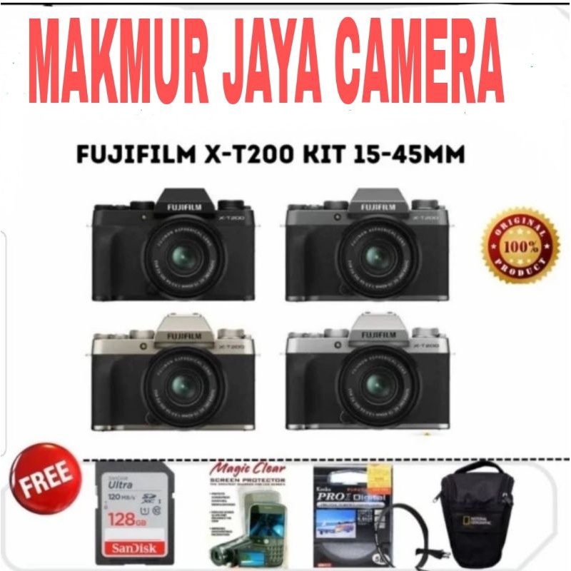 FUJIFILM X-T200 KIT XC 15MM
