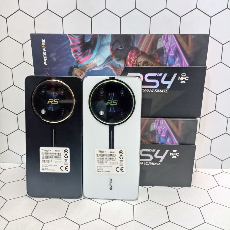 ITEL RS4 12/256GB 8/128GB HP SECOND FULLSET