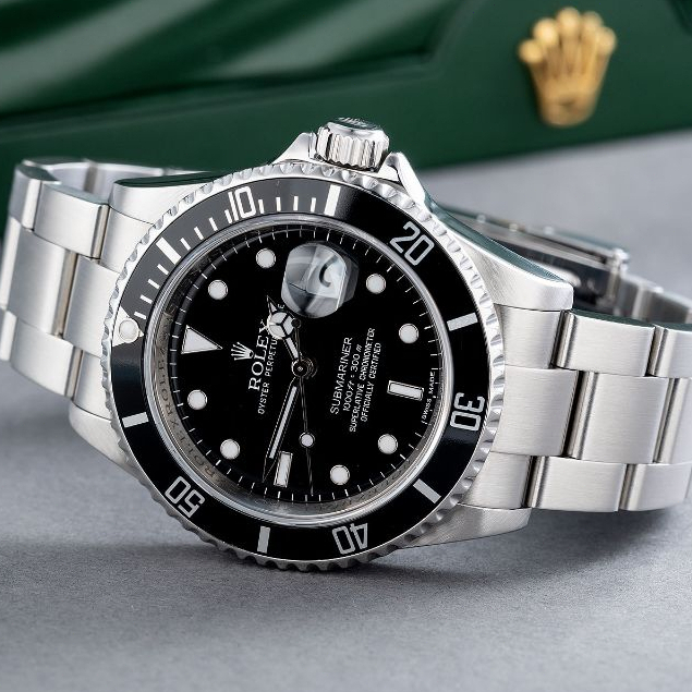 【100% ASLI】Original Jam tangan Rolex Submariner  Automatic 18CT Teflon material 41mm Oystersteel  Ja