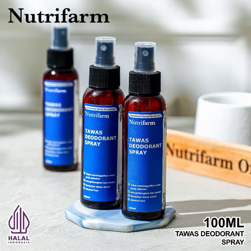 

TAWAS SPRAY DEODORANT BEORGANIK / TAWAS SEMPROT KETIAK
