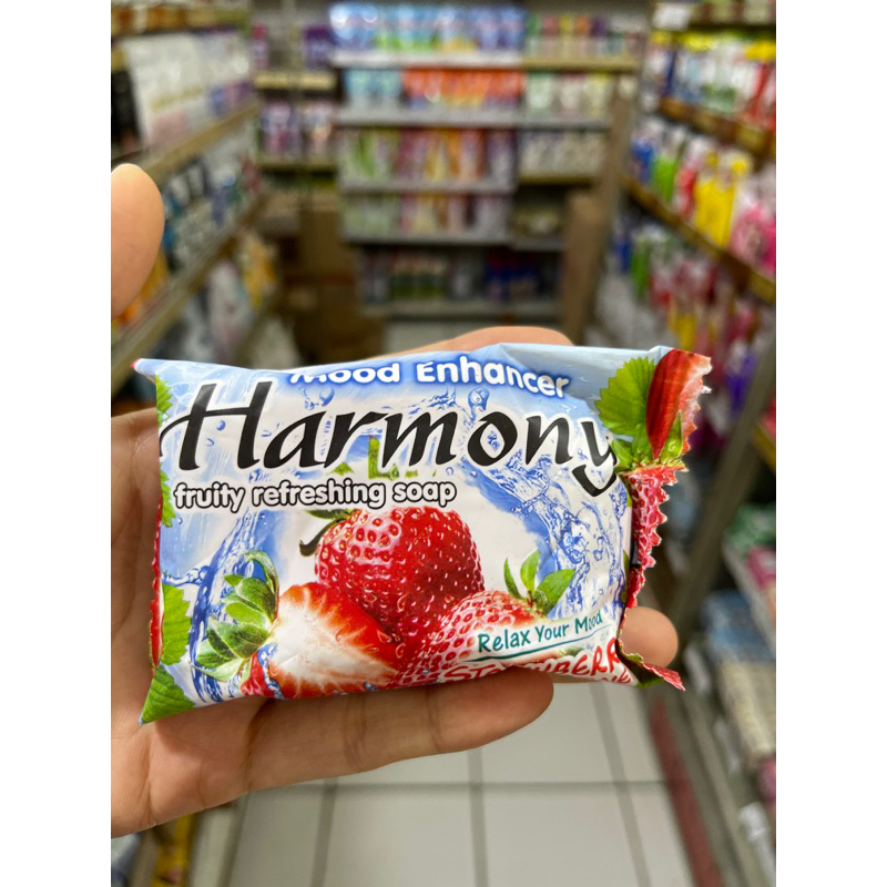 harmony sabun batang aroma buah - harmony sabun batang - sabun batang harmony
