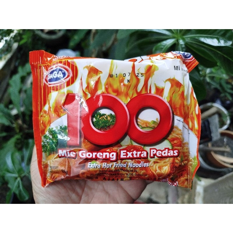 

Gaga 100 Mie Instant Goreng Extra Pedas Kemasan 88gram