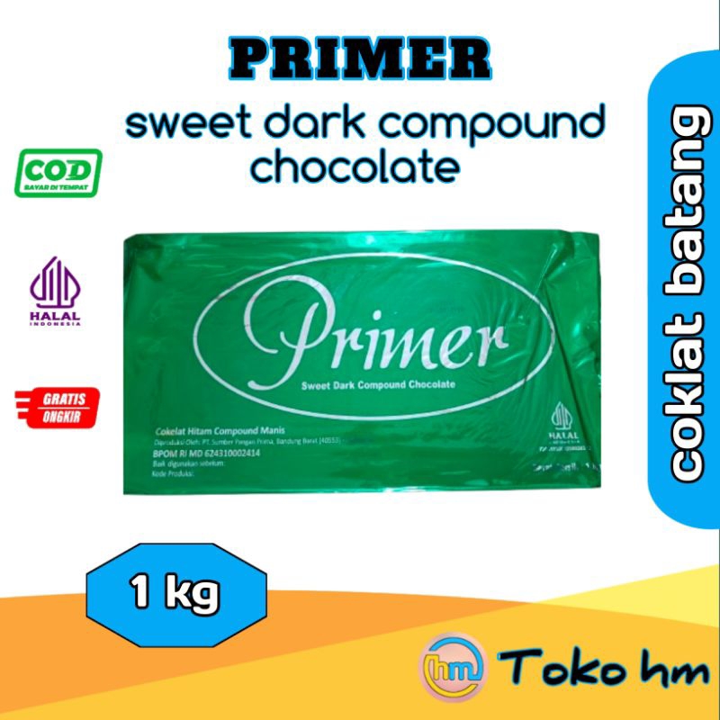 

Primer dark compound chocolate | sweet dark chocolate 1 kg