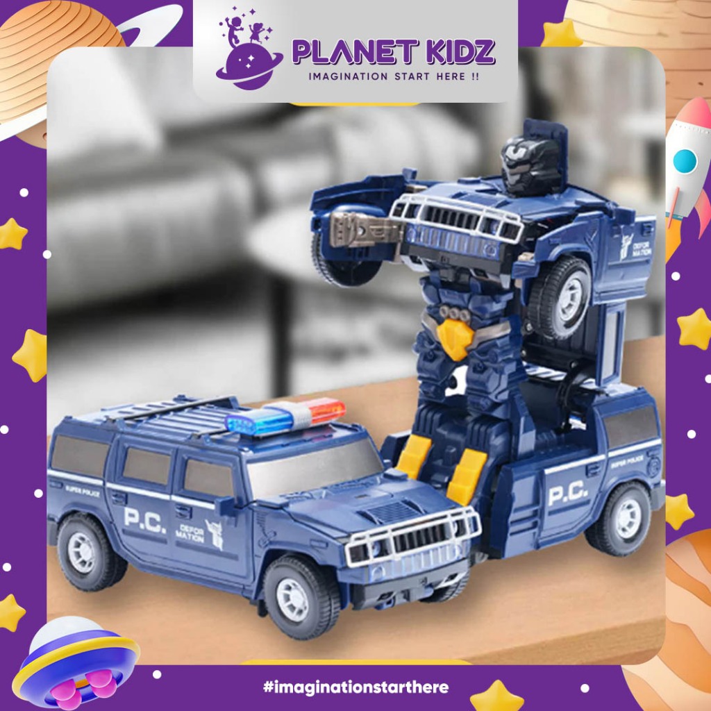 PLANETKIDZ FK339 MAINAN ANAK PESAWAT ROBOT AIRBUS WARRIOR 2IN1 BUMP AND GO  MAINAN PESAWAT AIRBUS BI