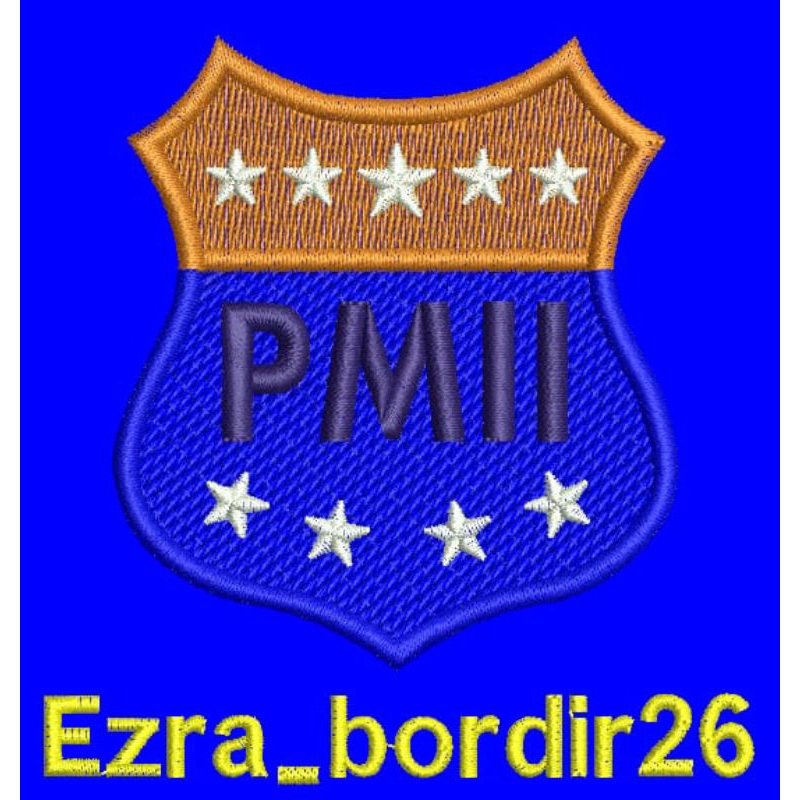 PMII bordir/bed/bet/logo PMII bordir