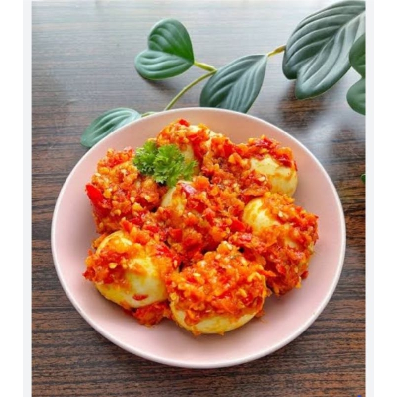 

telur bulet balado isi 5
