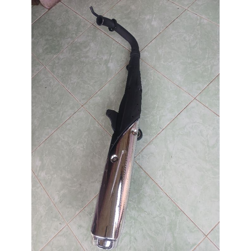 knalpot rx king peredam catalizer 2007-2009 original copotan