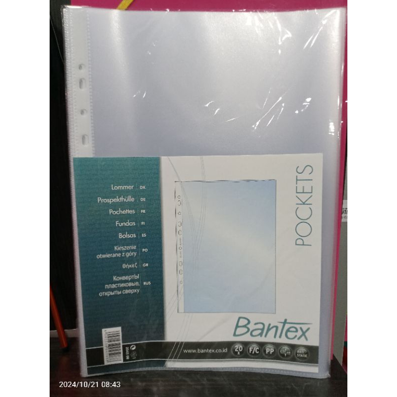 

BANTEX POCKET 2045 FC 20 lembar