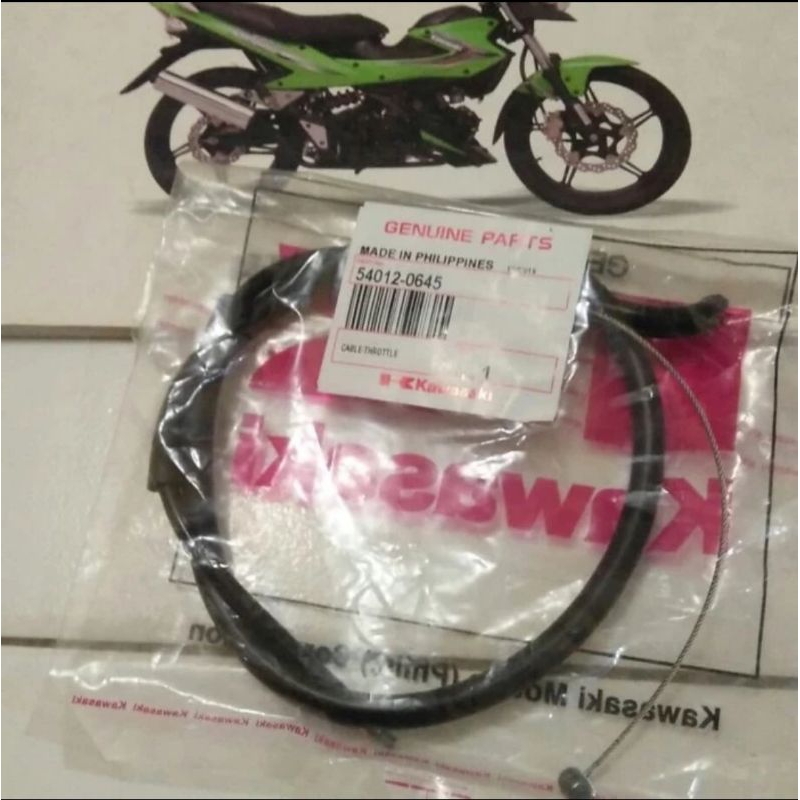 kabel gas Athlete ax125 original kawasaki