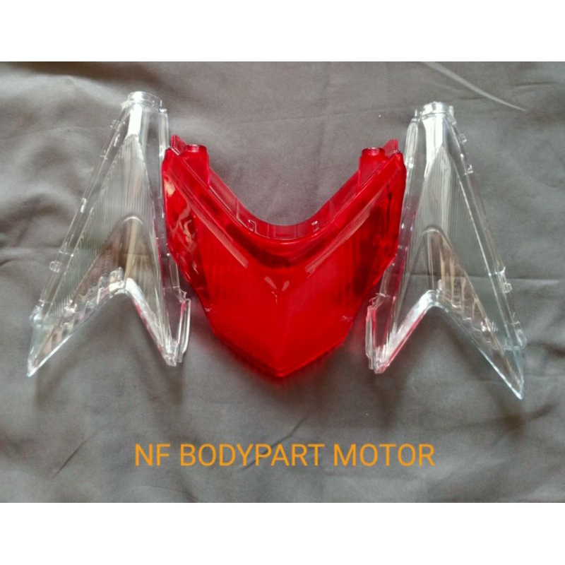mika kaca lampu stop belakang Vario tekno 125 old