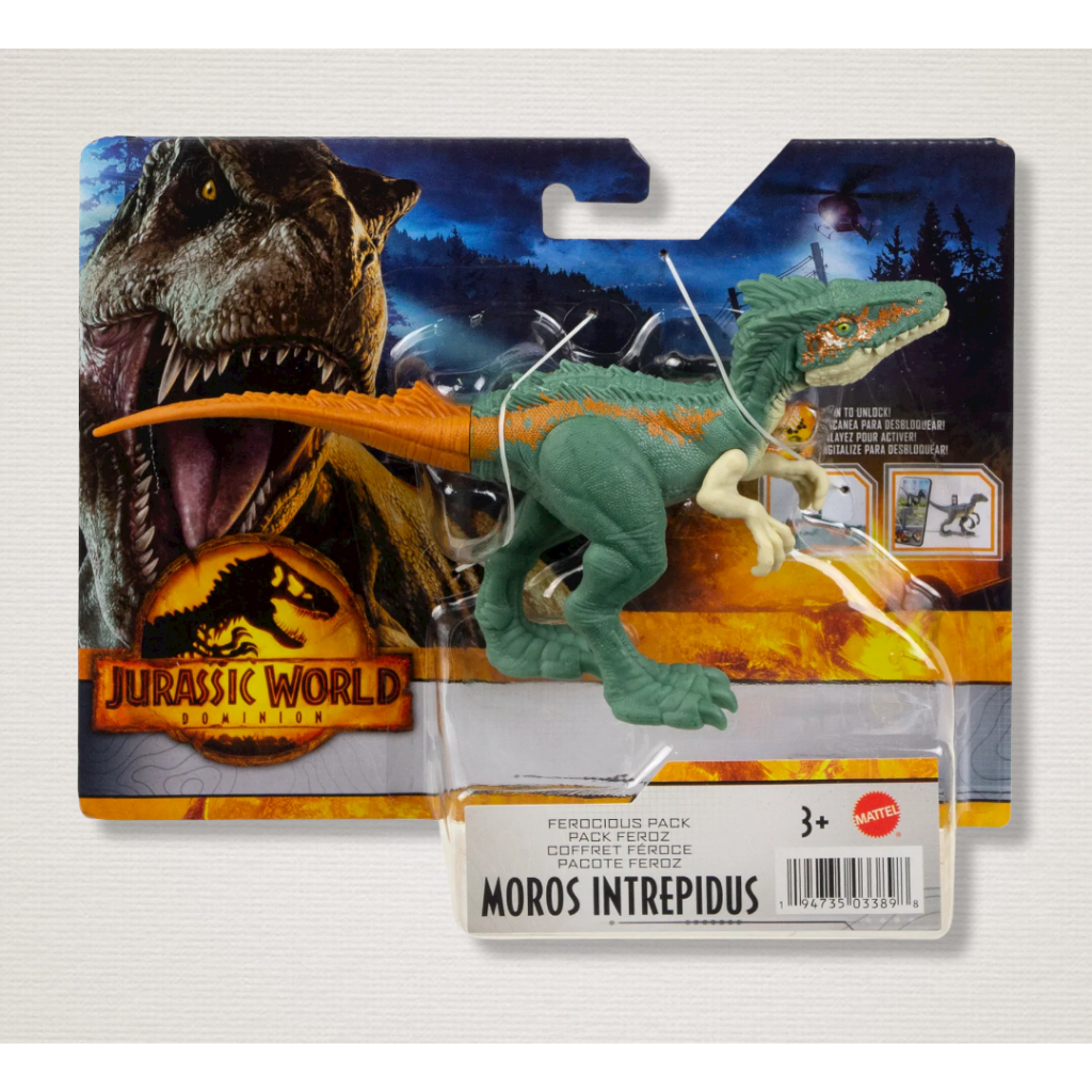 JURASSIC WORLD FEROCIOUS PACK MOROS INTREPIDUS