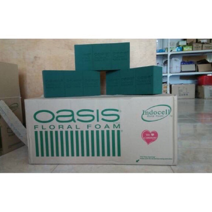 KF7 Floral Foam Basah  Floral foam florist bali  floral bunga  oasis  jual floral foam  busa bunga