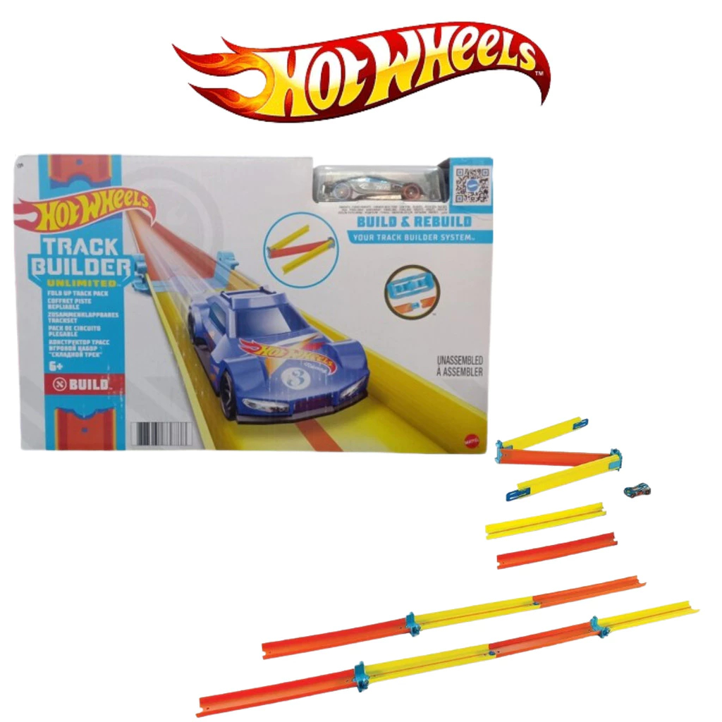 Hotwheels Track Builder Unlimited Fold Up Track pack