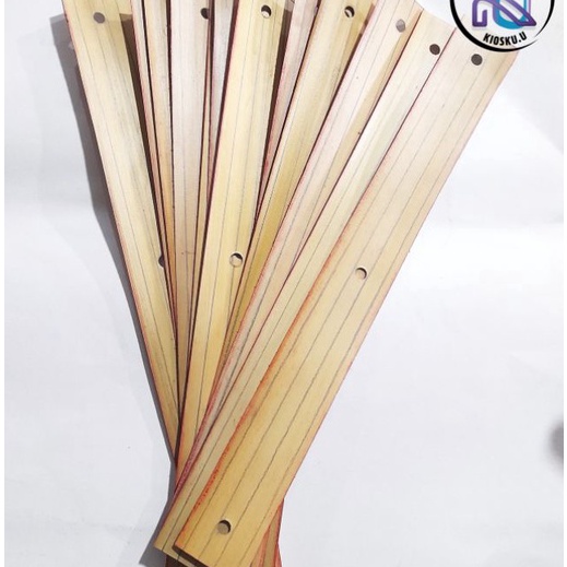 

Premium Daun LontarLontar Nyurat Aksara BaliLontar Bali 3cm Isi Garis