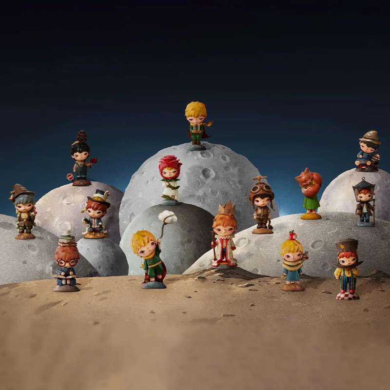 Hirono Le Petit Prince (sealed selected) / popmart unsealed original rose little prince