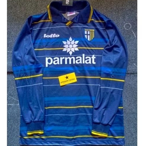 BAJU BOLA JERSEY PARMA 3RD THIRD RETRO 1998 1999 2000 98 99 00 1997 1997 97 96 LONGSLEEVE LS PANJANG