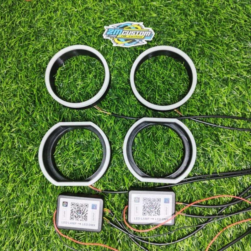 2 Pcs Shroud 3D ABS RGB 3D Print ABS 3D Shroud Bulat RGB Shroud BMW RGB Shroud RGB Sroud BMW Shroud 