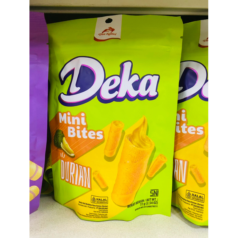 

DEKA WAFER STICK MINI BITES POUCH 72GR