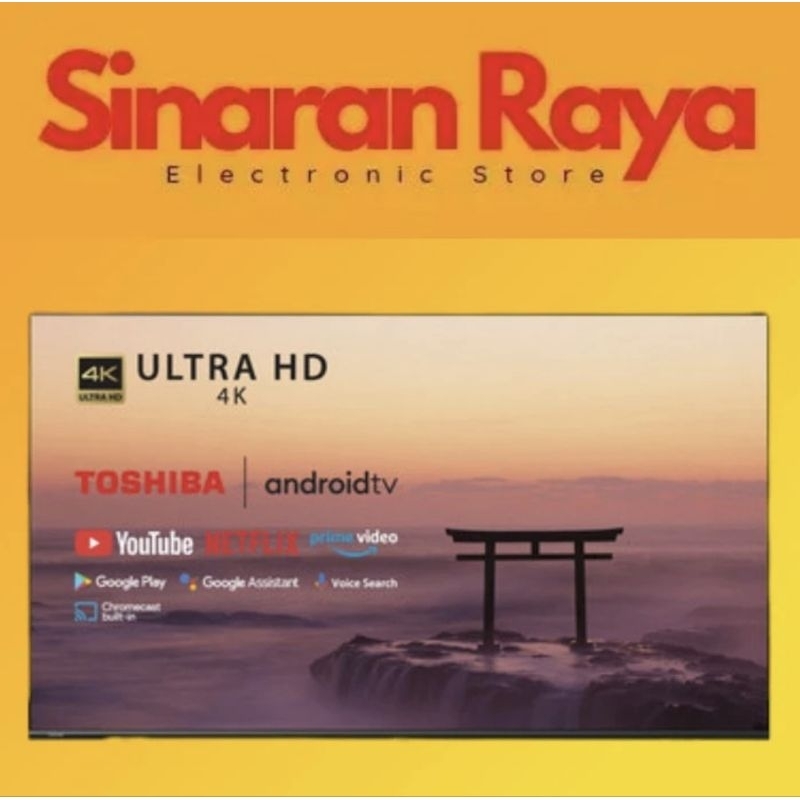 TOSHIBA 4K ANDROID TV 50C350KP / INCH VISION ATMOS