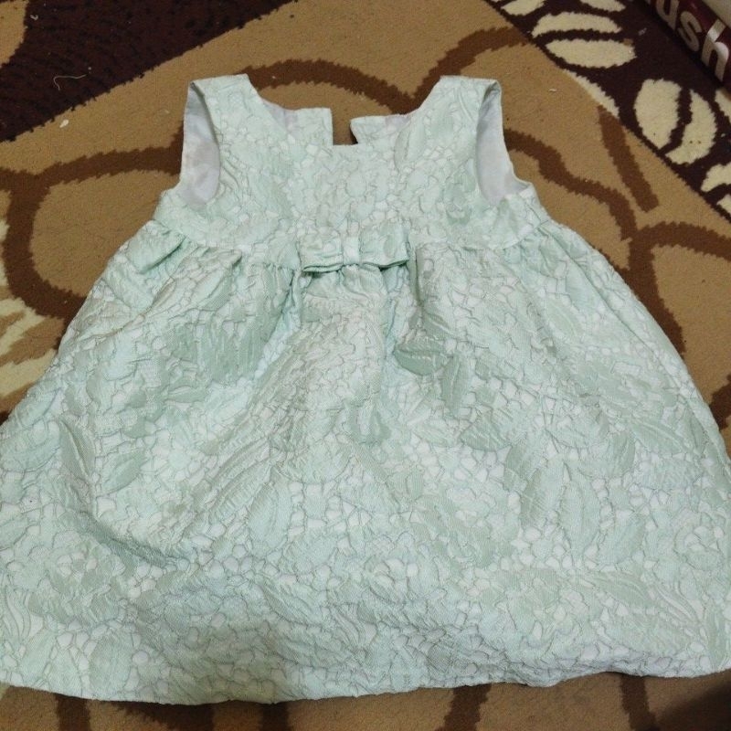 Sage Preloved Dress Brukat