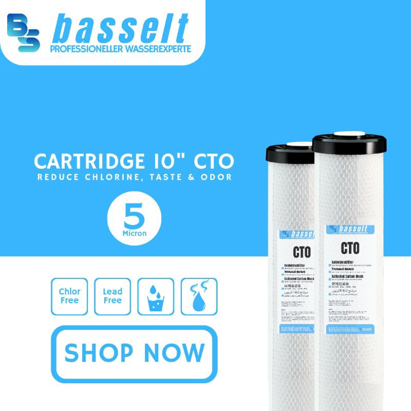 Filter air CTO 10" - CTO Filter 10" - Refil Filter Air CTO 10"