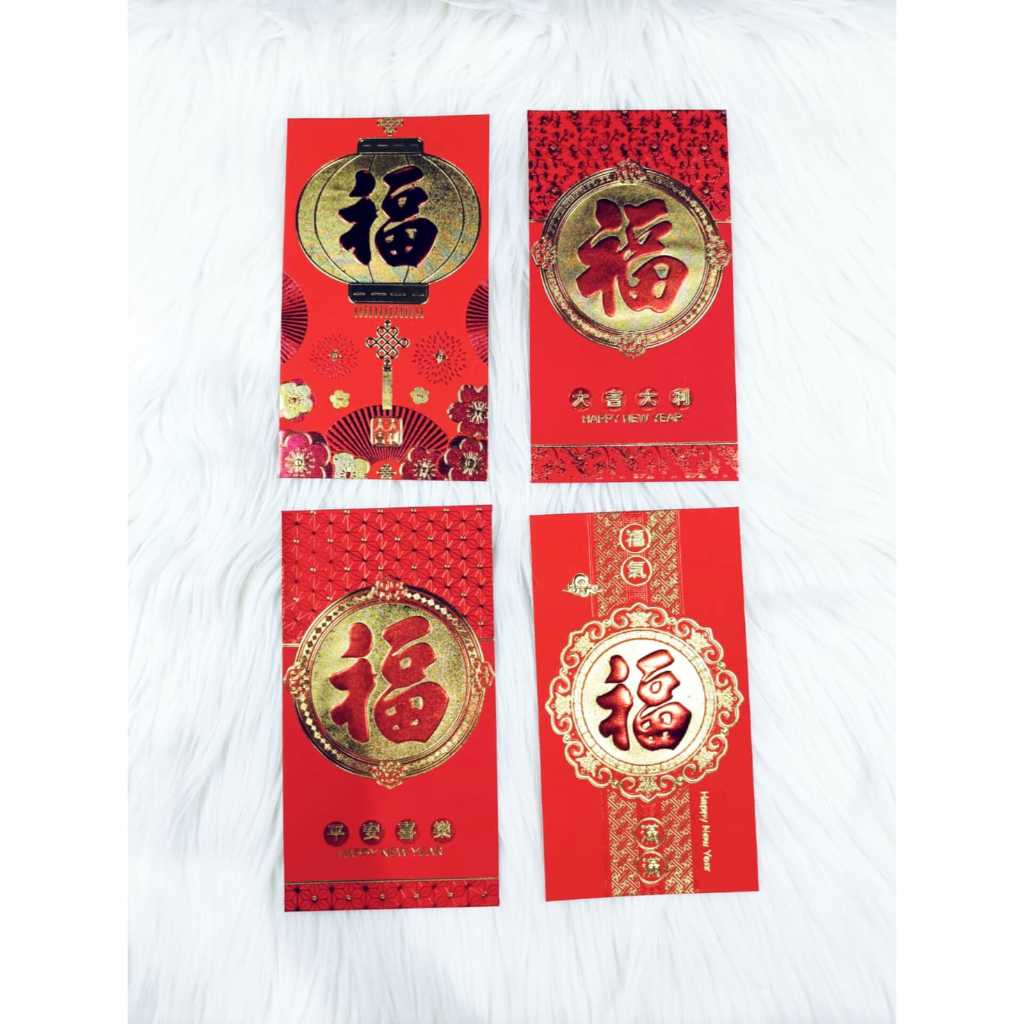 

Angpao Imlek Netral 4046 Import Ukuran Besar Isi 6 Tidak Mix Motif