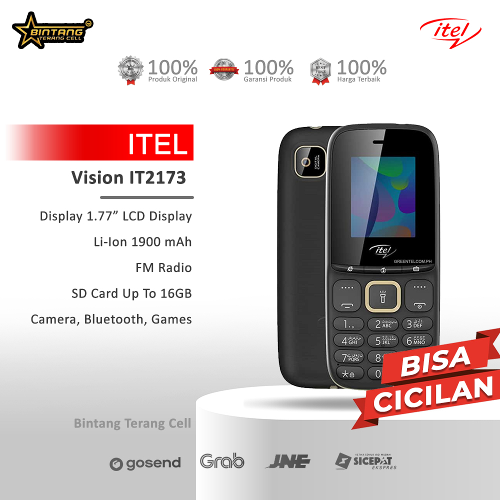 ITEL VISION IT2173 GARANSI RESMI