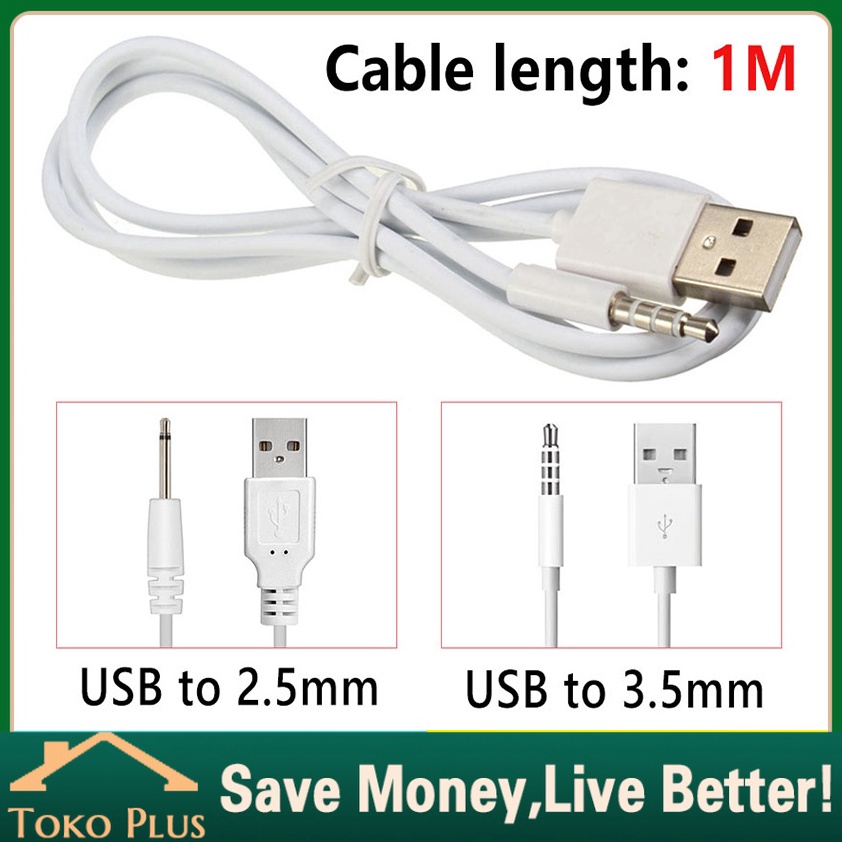 Kabel Audio Aux 35mm to Usb Female