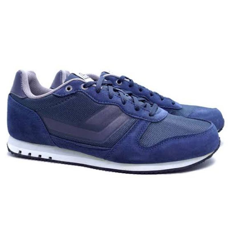 Sepatu League Cowo Navy STRV Sneakers Shoes Pria Original