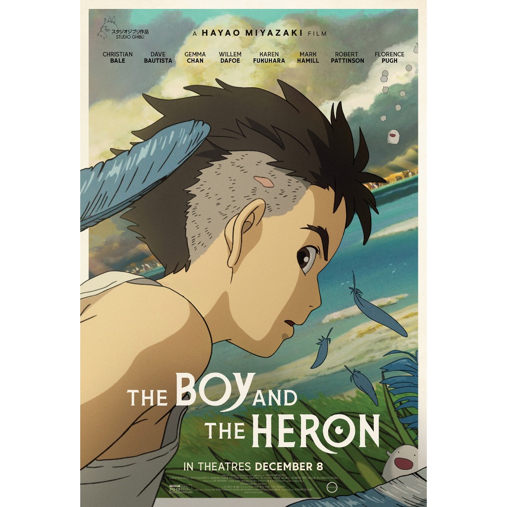 Film Dvd The Boy and the Heron 2023 Teks Indonesia