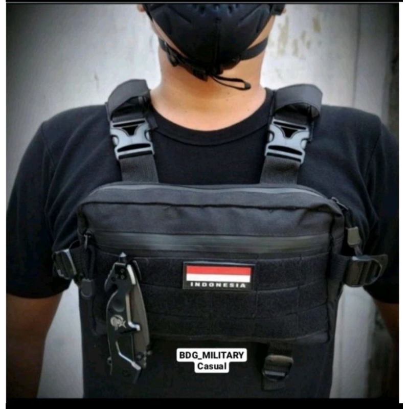 tas dada venom tas tactical pria praktis