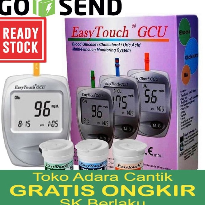 Hadir Terupdate Strip Cek Tes Gula Darah Kolesterol Asam Urat Jarum Lancet Easy Touch Alat Check Tes